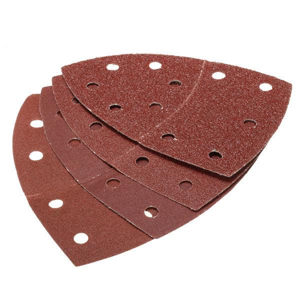 5pcs 150x104mm Triangle Sandpaper Mouse Sanding Sheets 40/80/120/180 Grit Sander Pads