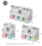 Toothbrush Holder Set Storage Suplies Save Space No Drill Wall Mount Toothpaste Dispenser Multi-Functional Slots Bathroom Strong Traceless Hander