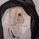 Halloween Horror Skull Ghost LED Light Mask Zombie Red Headscarf hHeadband Luminescent Costume Party