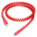 HOCO U78 Cotton Treasure Woven Fabric Braid 1.2M Type-C Micro USB Fast Charging Data Cable for Samsung S10+ Xiaomi Redmi Note8 LG HUAWEI