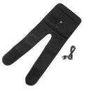 USB Heated Knee Brace Wrap Rechargeable Lithium Electric Heating Pad Knee Hot Therapy Wrap Arthritis Pain Relief Brace Electric Massager