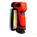 XANES White COB/Red COB+LED 800Lumen 5Modes USB Rechargeable LED Flashlight Outdoor Magnetic Work Light Emergency Light