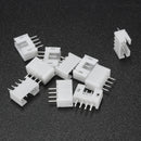 Excellway 10 Sets Mini JST 2.0mm PH 4Pin 26AWG Male Female Connector Plug Wire Cables 300mm