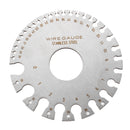 Wire Thickness Measuring 2 Sides Round Wire Thickness Measurer Tester Ruler Gauge Diameter Tool
