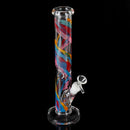 Smoke H-ookah Water Glass B-ong Joint T-obacco Pipe Glassware 30cm