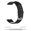 Bakeey 245MM Length Genuine Leather Watch Band for Garmin Smart Watch