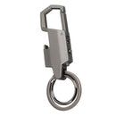 Multifunction Keychain Opener Bottle With LED Light Men's Car Pendant Women's Circle Ring