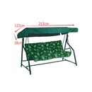 84"x48"x7.1" Garden Swing Chair Canopy Spare Patio Cover Waterproof Replacement