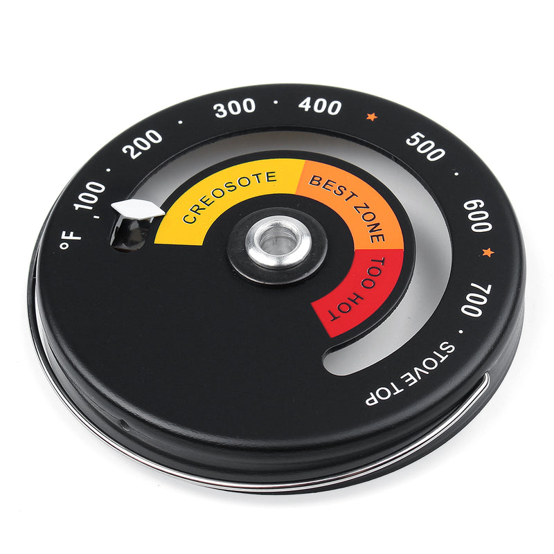 500 900 Heat Temperature Gauge Thermometer For Log Burning Fireplace Stove Fan