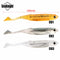 SeaKnight SL004 4pcs/bag 6g 100mm/3.9in T-Tail Soft Fishing Lure Bass Fishing Carp Bait