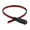 10Pcs Male Female DC Power Socket Jack Plug Wire Connector Cable CCTV DC 5.5 x 2.1mm 0.6mm 28cm Pure Copper Core