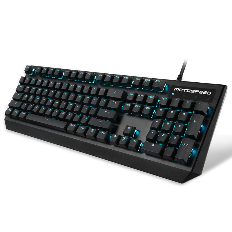 Motospeed K95 104 Key Outemu Switch Ice Blue Backlit Mechanical Gaming Keyboard