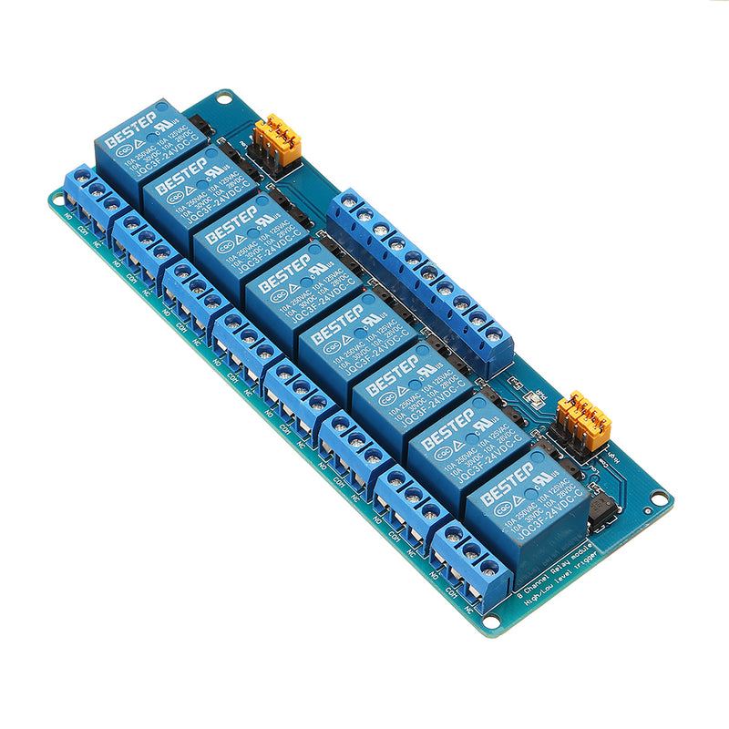 BESTEP 8 Channel 24V Relay Module High And Low Level Trigger