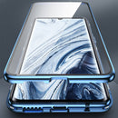 Bakeey 360 Curved Screen Front+Back Double-sided Full Body 9H Tempered Glass Metal Magnetic Adsorption Flip Protective Case Xiaomi Mi Note 10 / Xiaomi Mi Note 10 Pro / Xiaomi Mi CC9 Pro