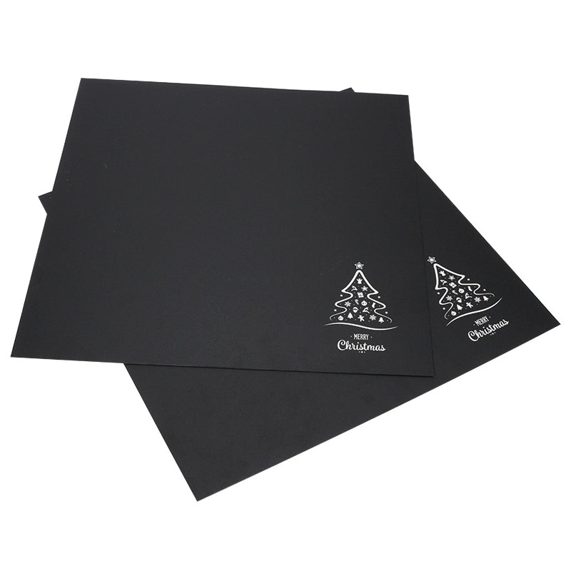 300*300mm Christmas Series Heated Bed Sticker For TEVO Tornado Lulzbot Taz6 3D Printer Parts