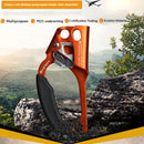 XINDA Arborist Rock Climbing Mountaineer Left Hand Grasp Ascender Device Riser For 8-12mm Rope