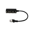 RJ45 Y Splitter Ethernet Cable Adapter 1 Male To 3 Female Port LAN Networking Cable