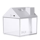 3 In 1 Mini USB House Humidifier Fan Night Light 3 Color Home Office Air Purifier