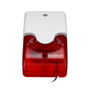 NEW Durable 12V Wired Sound Alarm Strobe Flashing Light Alarm Home Security Safe