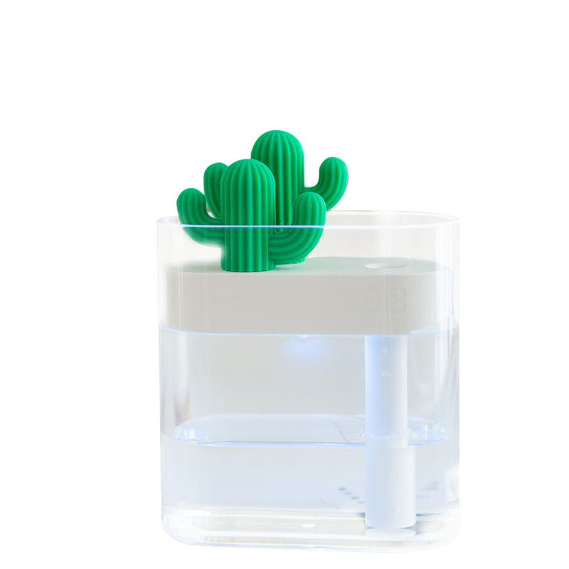 SOTHING 319 Clear Cactus Ultrasonic Air Humidifier 160ML Color Light USB Air Purifier Anion Mist Maker Water Atomizer