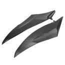 Pair Tank Side Cover Trim For ABS Plastic Black Yamaha YZF R6 2006 2007