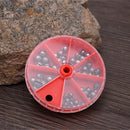 LEO 7 Different Sizes Fishing Lead Sinker With Box Fishing Beans Sinker Pesca