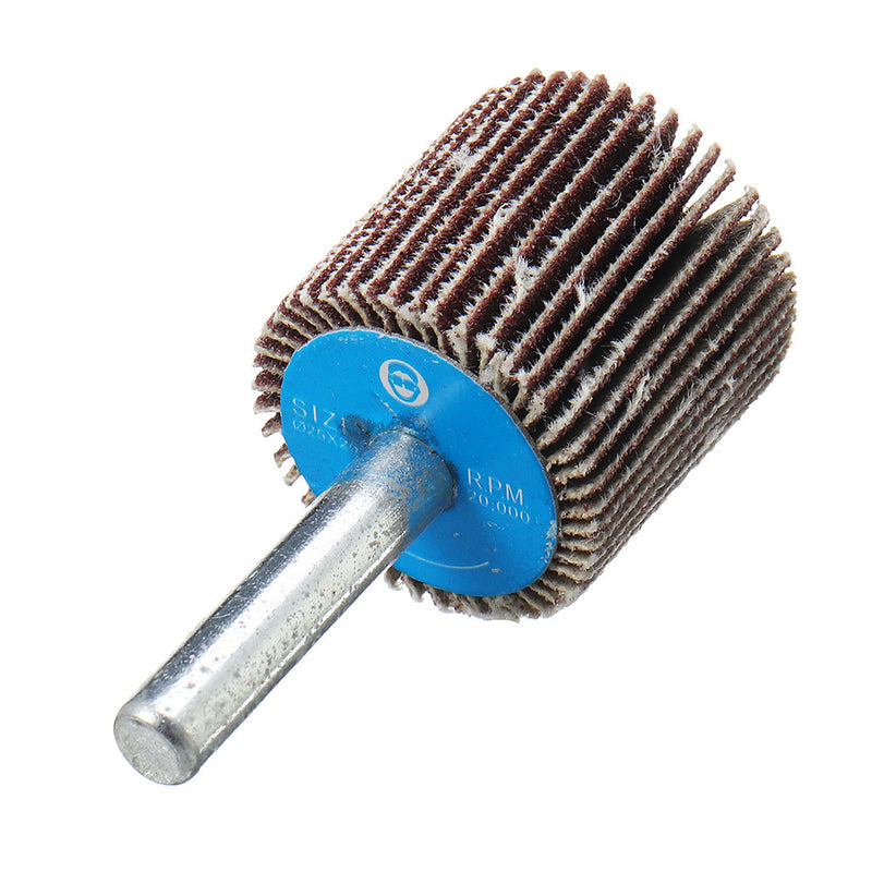 180 Grit 15-80mm Sanding Flap Wheel Polishing Grinding Accessories Tool Disc