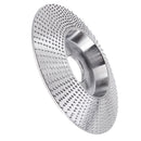 Drillpro 100x16/110x22mm Bevel Arc Wood Carving Disc Shaping Disc Tungsten Carbide Angle Grinding Wheel Sanding Carving Rotary Tool Abrasive Disc for Angle Grinder