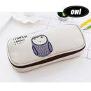Creative Student Pencil Case Korea Pencil Bag Cute Lion Pencil Box Animal World Large Capacity Stationery School Supplies Pencil