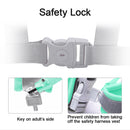 2 In 1 Toddler Safety Harness Anti Lost Wrist Link Baby Kid Leash Wristband Belt  Support