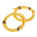 2*4mm 1M Black/Red/Yellow PTFE Tube with 8Pcs PC4-M10 + 8Pcs PC4-M6 Pneumatic Connector Kit for 3D Printer