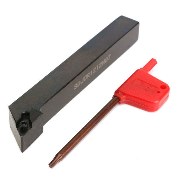 SDJCR1212H07 12x100mm Lathe Index External Turning Tool Holder
