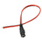10PCS LUSTREON DC12V Female Power Supply Jack Connector Cable Plug Cord Wire 5.5mm x 2.1mm