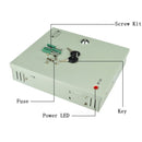 DC 12V 120W 9 Channel 8CH CCTV Power Supply Security Camera LED Strip Power Supply Box