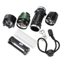 Tactical 900LM T6 LED Zoomable Torch Rechargeable LED Flashlight Lamp 18650