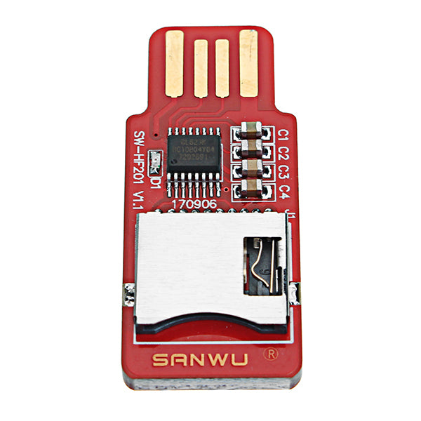 5pcs SANWU HF201 Readable And Writeable TF Card Reader Micro SD Card/Mobile Phone Memory Card Module