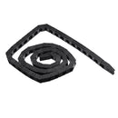 7*7mm 1M Length Opening Plastic Towline With End Connectors for 3D Printer
