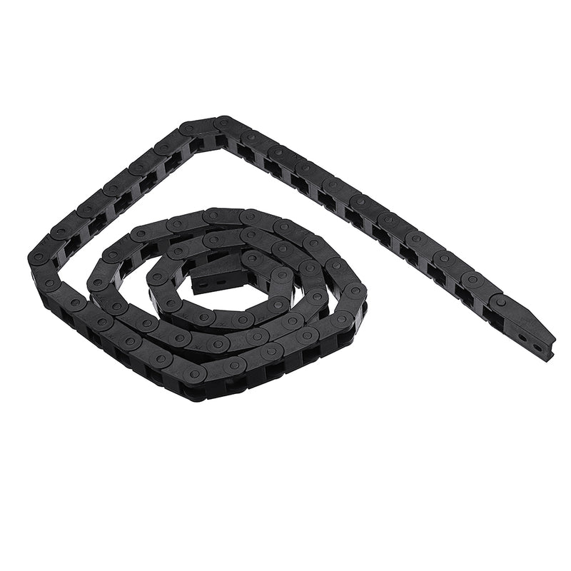 7*7mm 1M Length Opening Plastic Towline With End Connectors for 3D Printer