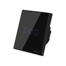 SONOFF T3 EU/US/UK AC 100-240V 1/2/3 Gang TX Series WIFI Wall Switch 433Mhz RF Smart Wall Touch Light Switch For Smart Home Work With Alexa Google Home