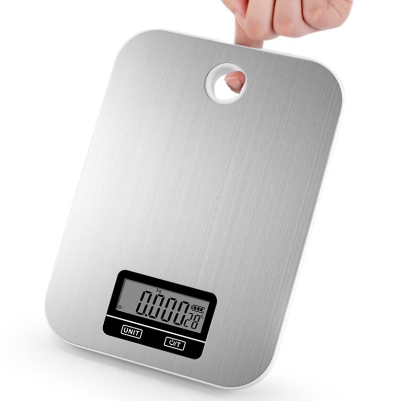 Minleaf ML-KS2 Kitchen Scale 5kg/1g Stainless Steel LCD Display Electronic Kitchen Scale Digital Food Scale High Precision Measuring Tools