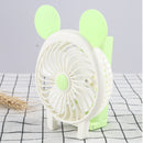 5V 2.5W Outdoor Camping Mini Electric Handheld Fan Student Office USB Rechargerable Cooling Fan