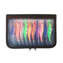 10Pcs/Set Squid Jigs Clothed Fishing Lure