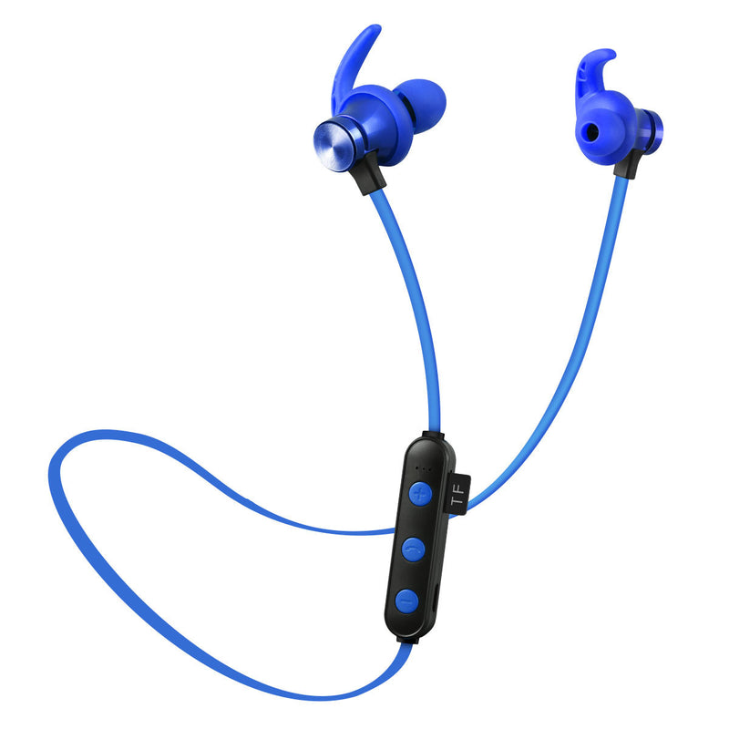 Bakeey XT22 Wireless bluetooth Earphone Magnetic Adsorption TF Card Sports Headphone with Mic