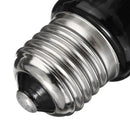 Diameter 80MM Black Infrared Ceramic Emitter Heat Light Lamp Bulb For Reptile Pets Brooder AC110V