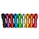 Suleve M3AS12 10Pcs M3 25mm Aluminum Alloy Standoff Spacer Round Column MultiColor Smooth Surface