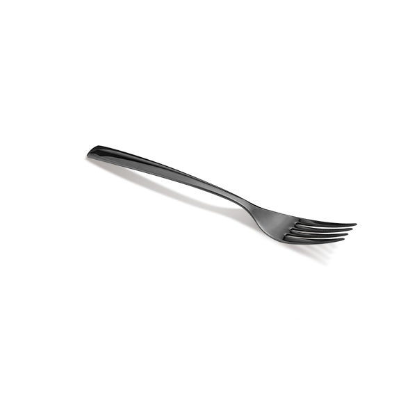 KCASA KC-FL200 Stainless Steel Black Gold Flatware Dinnerware Cutlery Fork Knife Spoon Tableware Set