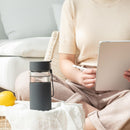 Fun Home 350ml Glass Water Bottle Insulation Vacuun Cup Drinking Mug With Silicone Cover from xiaomi youpin