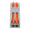 2Pin Wire Docking Connector Termainal Block Universal Quick Terminal Block SPL-2 Electric Cable Wire Connector Terminal Butt Joint Cable Connector 0.08-4.0mm