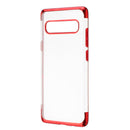 Bakeey Shockproof Plating Bumper Soft TPU Transparent Protective Case for Samsung Galaxy S10 5G