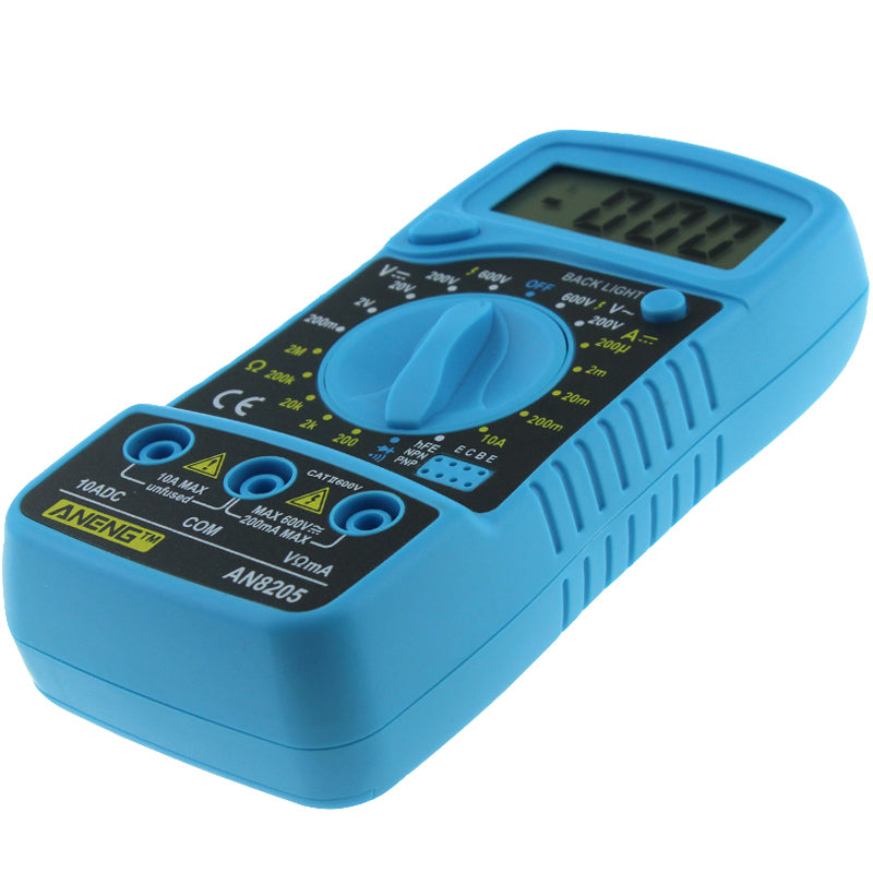 ANENG AN8205 Professional Digital Multimeter  AC/DC Ammeter Voltmeter Ohm Tester